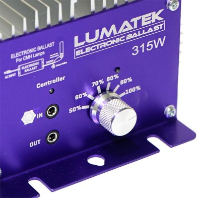 Kit iluminación Lec Lumatek 315w Regulable - Balastro con dimmer