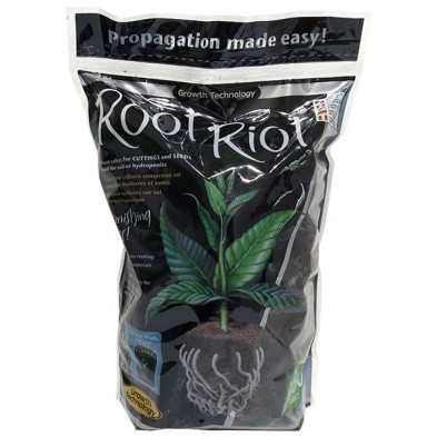 Saco de Root Riot Clonex por delante