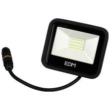 Foco Proyector Led 20W Luz Verde - Black Edition